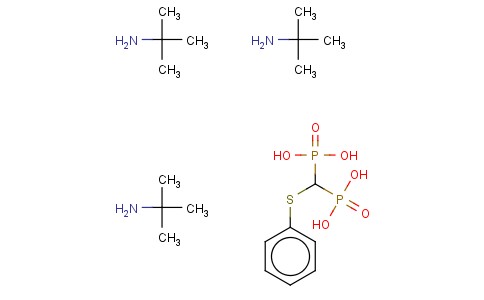 DESCHLORO TILUDRONIC ACID 2-METHYL-2-PROPANAMINE